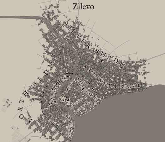 map of zilevo
